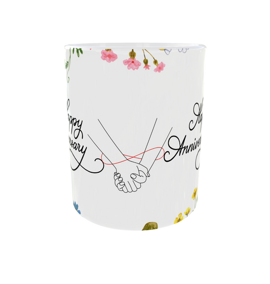 Butterfly Kisses Anniversary Mug