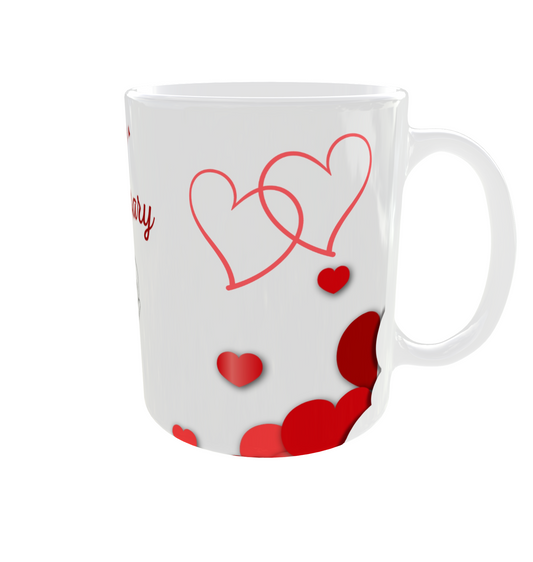 Heartfelt Moments Anniversary Mug