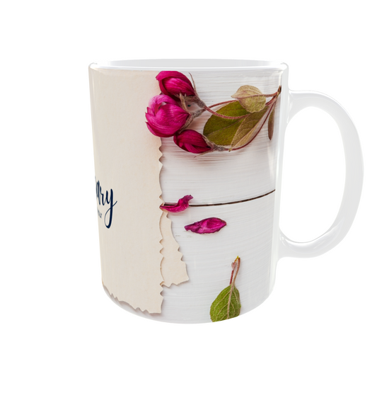 Rustic Romance Anniversary Mug