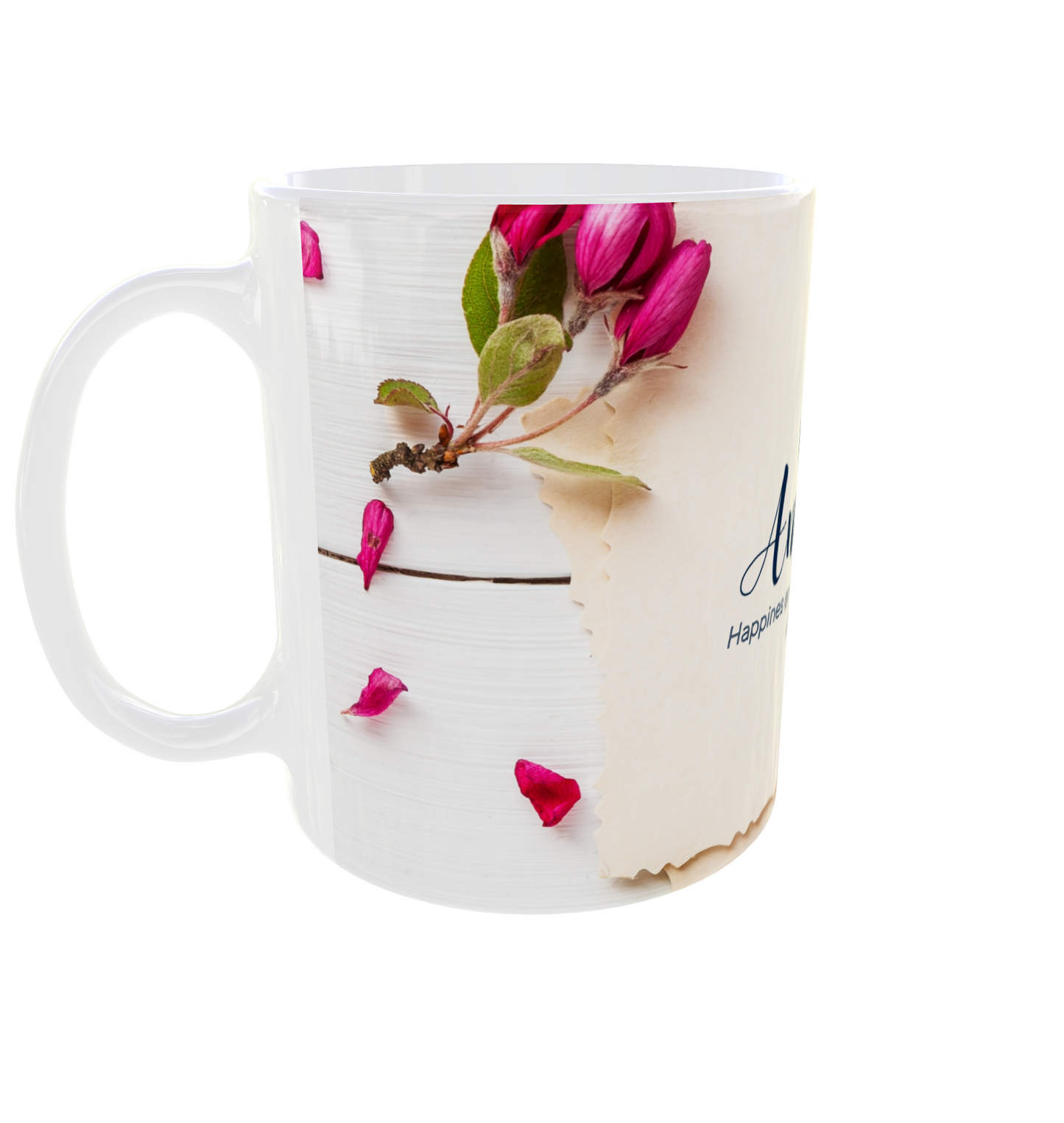 Rustic Romance Anniversary Mug
