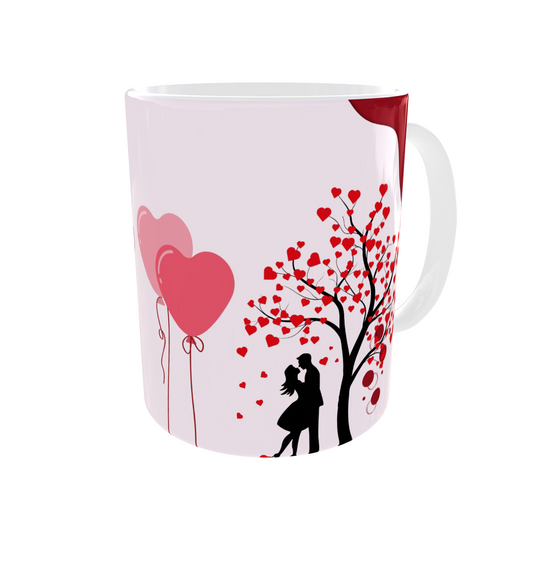 Hearts Abound Anniversary Mug
