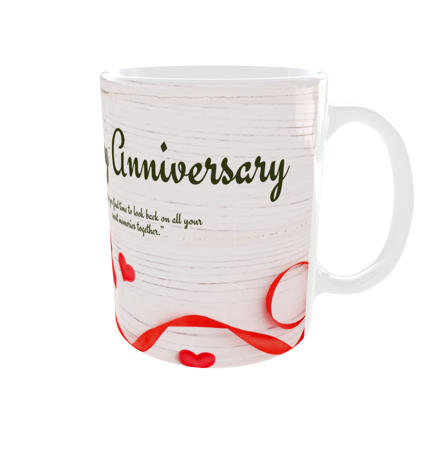 Treasured Moments Anniversary Mug