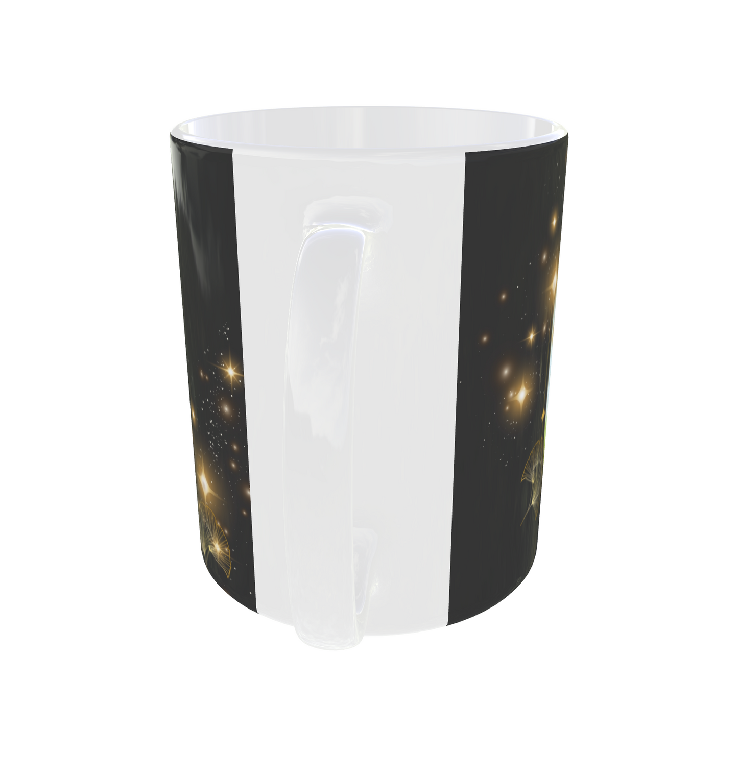 Personalized Black & Grey Mug with Signature Style