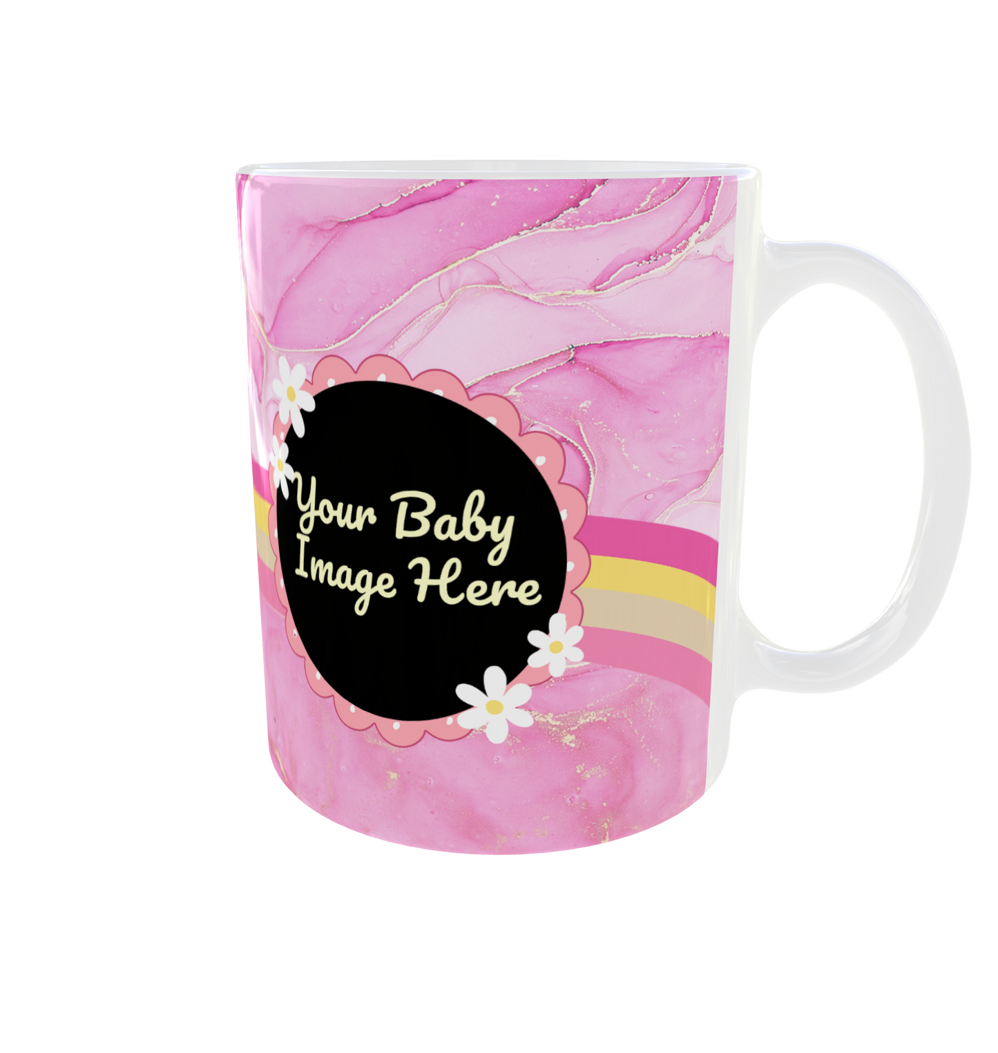 Newborn Baby Memory 11oz Sublimation Ceramic Mug