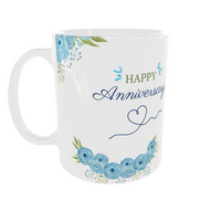 Simple Elegance Anniversary Mug