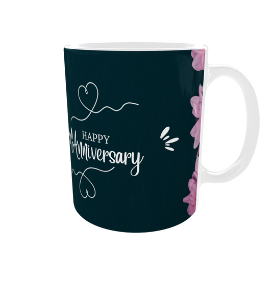 Artful Love Anniversary Mug