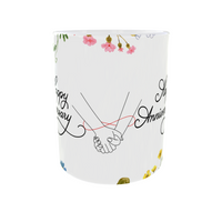 Butterfly Kisses Anniversary Mug