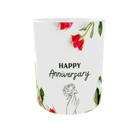Roses of Love Anniversary Mug