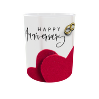 Hearts Entwined Anniversary Mug