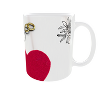 Hearts Entwined Anniversary Mug