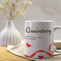 Treasured Moments Anniversary Mug