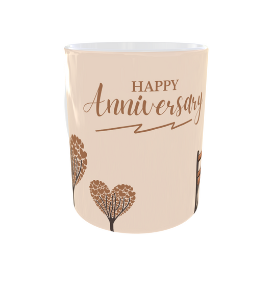 Romantic Retreat Anniversary Mug