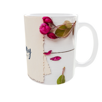 Rustic Romance Anniversary Mug