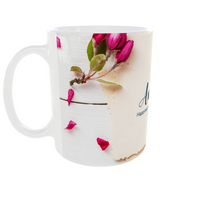 Rustic Romance Anniversary Mug