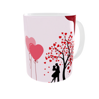 Hearts Abound Anniversary Mug