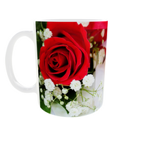 Romance & Roses Anniversary Mug