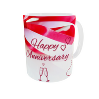 Romance & Roses Anniversary Mug