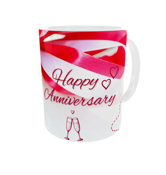 Romance & Roses Anniversary Mug
