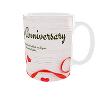 Treasured Moments Anniversary Mug