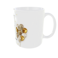 Customizable Happy Birthday Mug with Quote