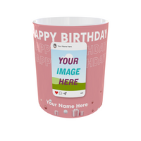 Instagram-Themed Birthday Mug