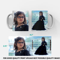 Custom Photo Print 11oz Sublimation Ceramic Mug