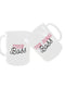 Boss & Real Boss Mug Set for Couples (11 oz White Ceramic Mugs)