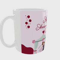 Hearts Abound Anniversary Mug